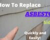 How To Replace Asbestos Siding Tiles - YouTube