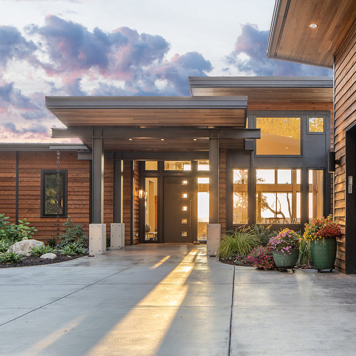 Northwest Contemporary Exterior Northwest Contemporary Exterior